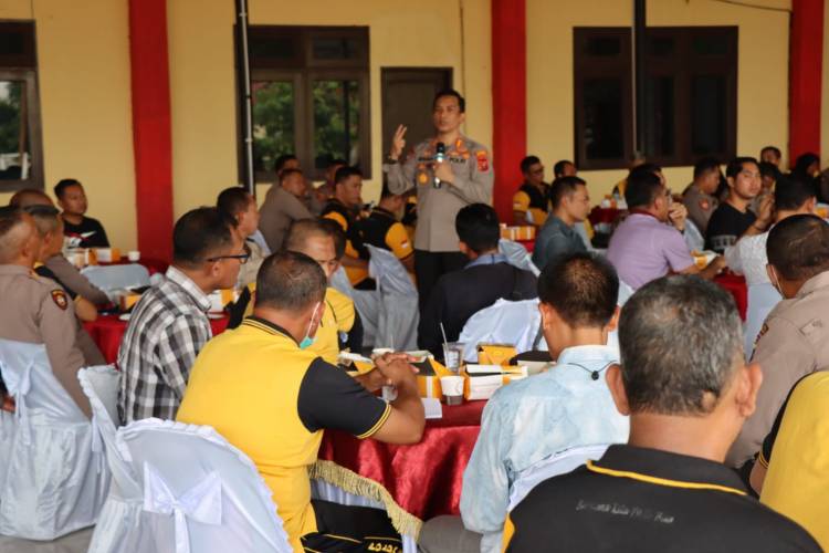 Kapolresta Deli Serdang Gelar Coffee Morning Bersama PJU dan Personil