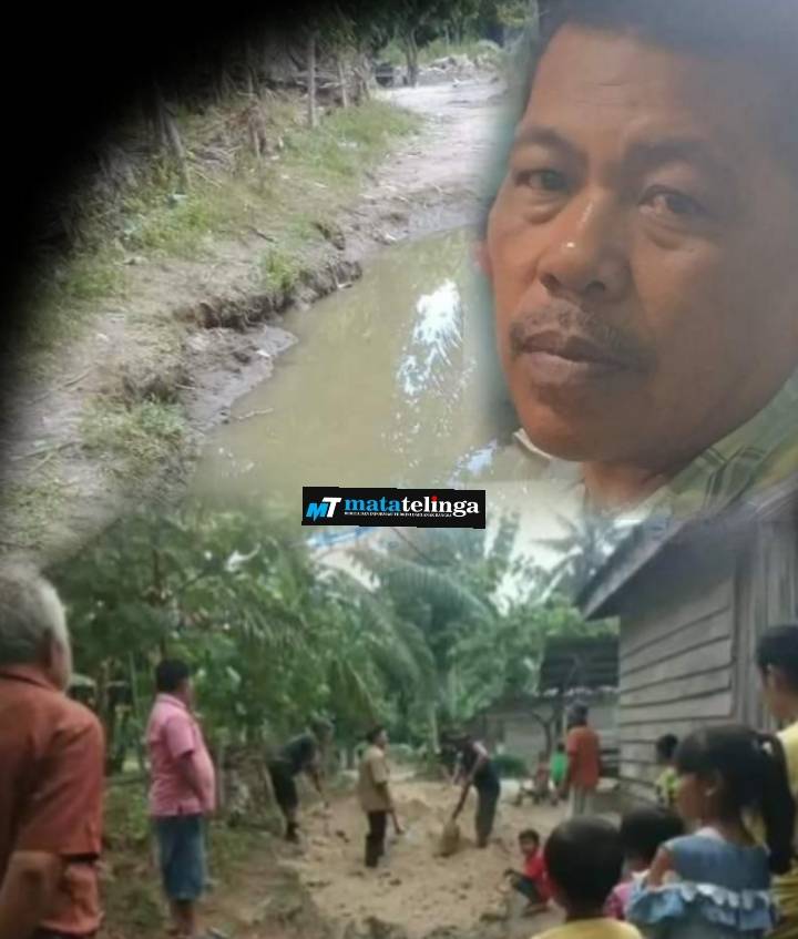 Juli Amri Bantu Warga Timbun Jalan Desa