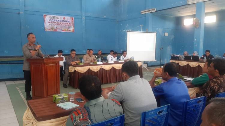 Cegah Gratifikasi dan Pungli, Tim UPP Saber Pungli Sijunjung Gelar Sosialisasi di UDKP Kamangbaru