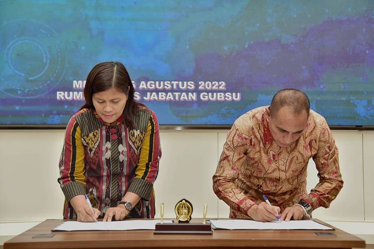 Provsu Teken Kesepakatan dengan IAKN Tarutung