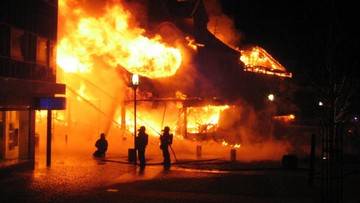 34 Rumah di Sei Lepan Langkat Hangus Terbakar