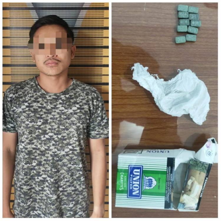 Pemilik 10 Butir Extacy, Keciduk Polisi Saat Duduk Di Halte