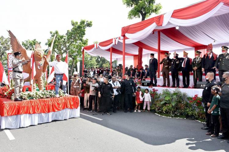 Gelar Pawai Pembangunan 2022, Edy Rahmayadi : Semoga Jadi Penyemangat Kita