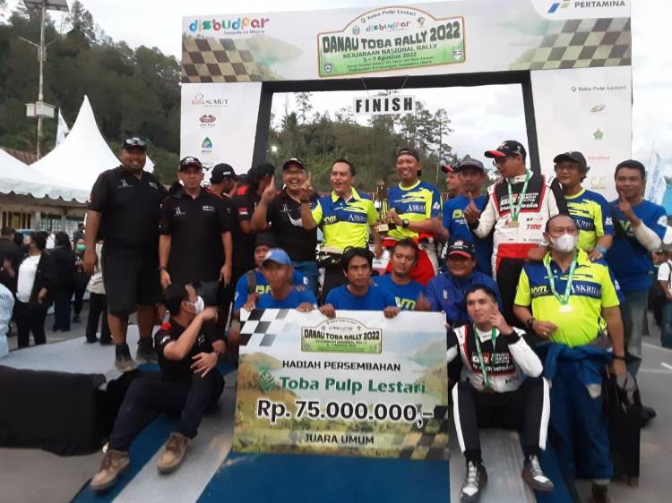 Danau Toba Rally 2022 Secara Resmi Berakhir dan Ditutup, Ini Sederet Pemenangnya