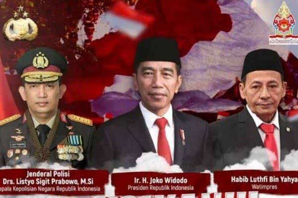 Kadiv Humas Polri Irjen Dedi : Minggu Pagi,  Lintas Elemen Gelar Kirab Merah Putih