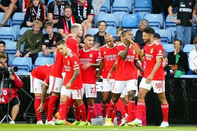 Benfica Sukses Hancurkan Dynamo Kiev Tanpa Balas