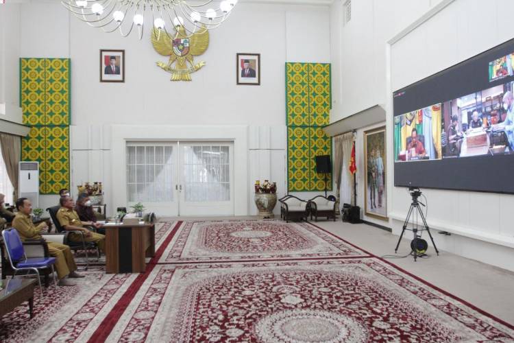 Ikuti Rakor Nasional Pengendalian Inflasi, Gubsu Edy Rahmayadi Instruksikan Seluruh Jajaran Prioritaskan Upaya Pengendalian Inflasi