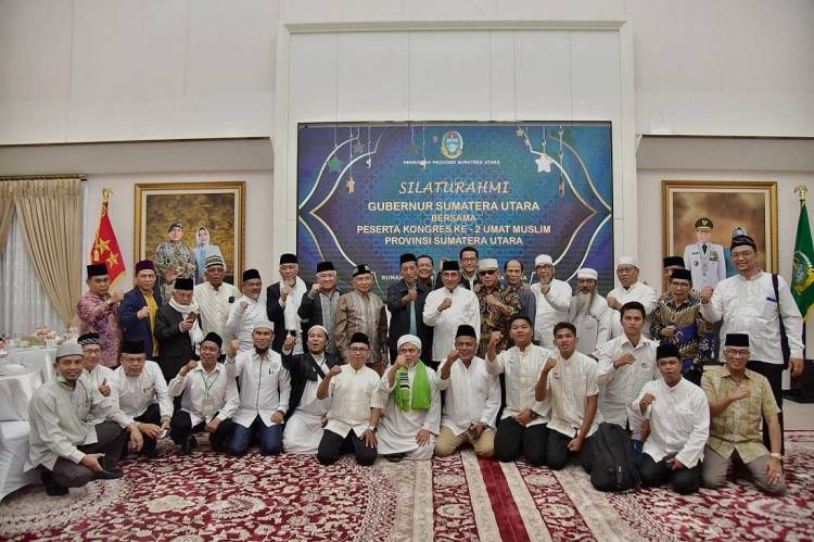 Kongres Umat Islam II Sumut, Gubsu Ajak Para Tokoh Nasional Islam Persatukan Umat Demi NKRI