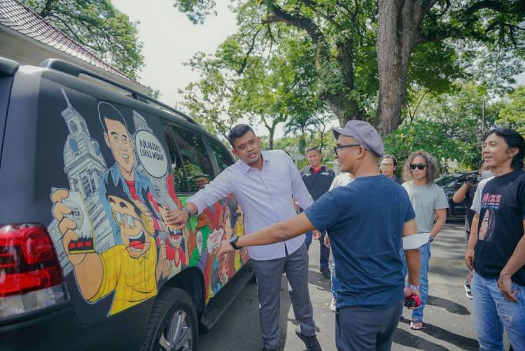 Peduli Pegiat Kreatif, Bobby Nasution Hadirkan Banyak Ruang Berkreasi di Medan
