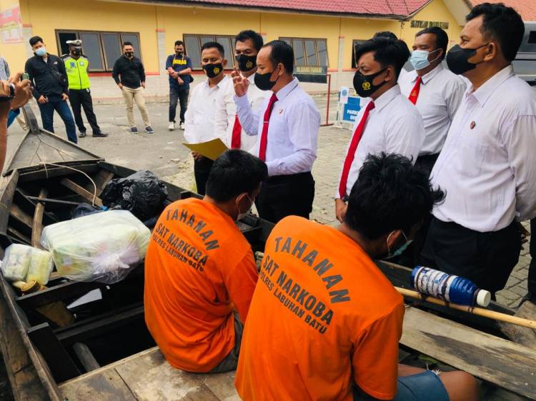 Dit Resnarkoba Polda Sumut dan Polres Labuhanbatu Ungkap Peredaran 25 Kg Sabu