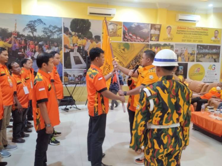 Pengurus BM Kosgoro 1957 Sumut Dilantik Dan Siap Menangkan Musa Rajekshah Sebagai Gubernur Di Periode Akan Datang.