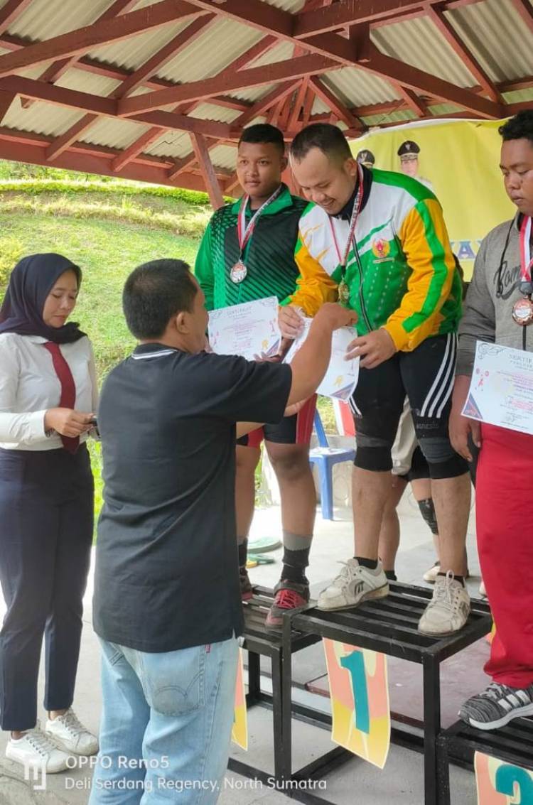 Kejurda Angkat Besi Sumut 2022, Tebingtinggi Juara Umum