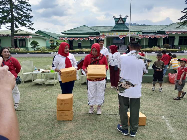 Persit Kartika Chandra Kodim 0205/TK Gelar Berbagai Perlombaan