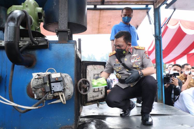 Ratusan Kilo Sabu dan narkoba Lainya Dimusnahkan Polda Sumatera Utara