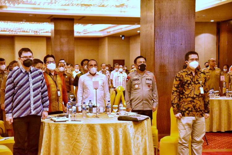 Siap Terima Pendelegasian Izin Tambang,  Pemprov Sumut Teken Komitmen di Depan KPK