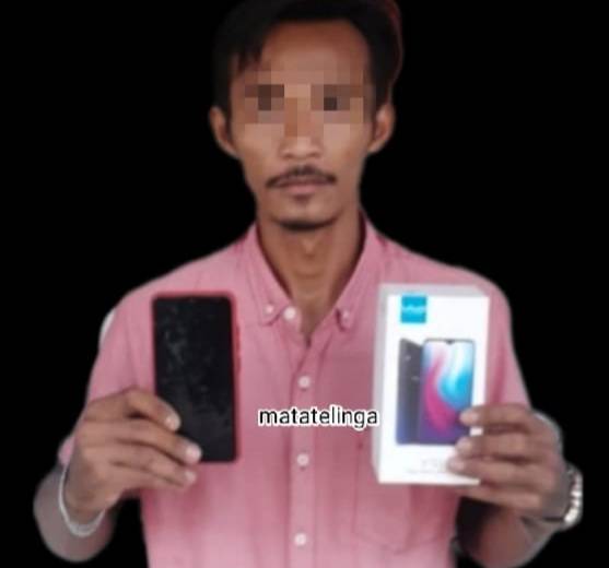 Nyolong HP, Reskrim Polsek Air Joman Bekuk Herman