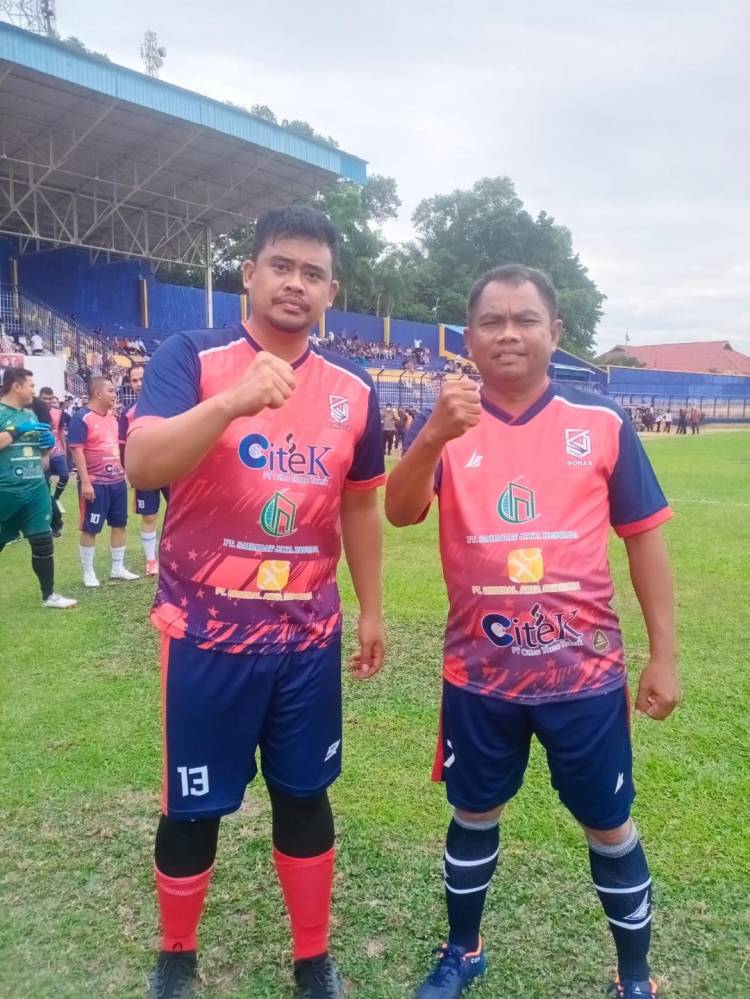 Piala Boby Nasution Wilayah Sergai Di Gelar Di Lapangan Sepak Bola PT Fajar Agung Pegajahan