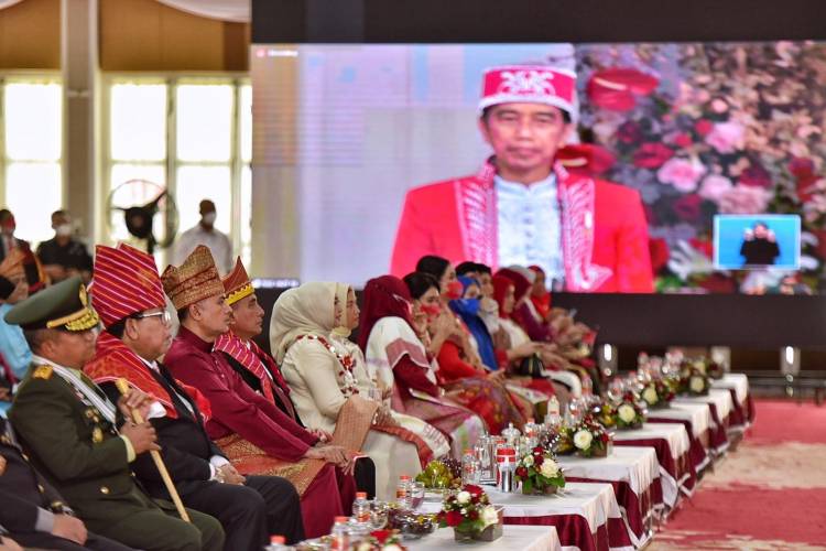 Ikuti Upacara HUT RI ke-77 Secara Virtual, Edy Rahmayadi : Tugas Anak Bangsa Menjaga Keutuhan NKRI