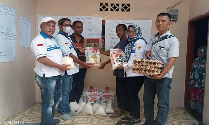 Untuk Meringankan Korban Kebakaran, Permabem Berikan Bantuan