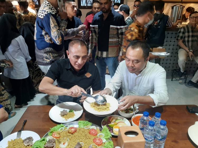 Gubernur Sumut Resmikan Ray Cafe Shisa & Resto
