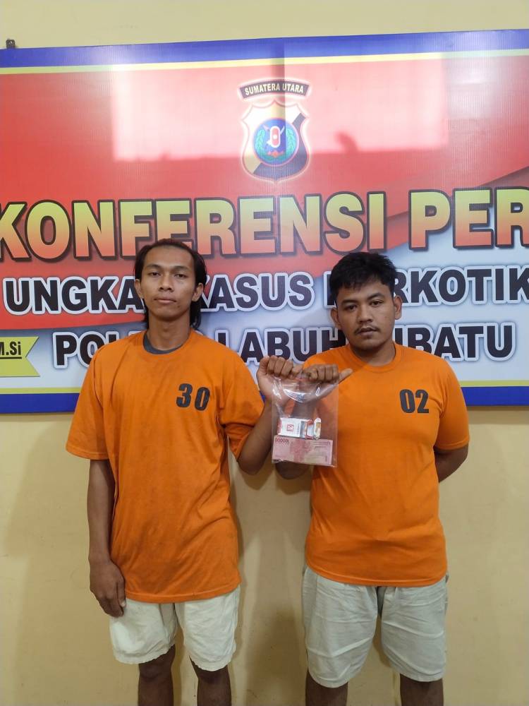 Polres Labuhanbatu Gerebek di Jalan Baru Rantauprapat, Amankan Dua Orang
