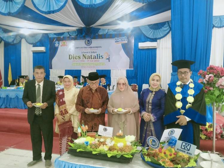 Universitas Labuhanbatu Dies Natalis Ke-24 Tahun,Bupati Ucapkan Sukses, Unggul, Menjadi Terbaik