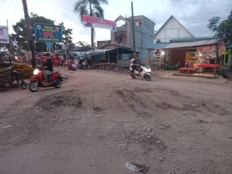 Perlu Perhatian Pemerintah Daerah, Jalan Rawa Raya Medan Labuhan Kupak Kapik dan Membahayakan