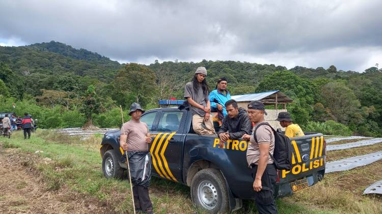 Dua Pendaki Kabari Hilang, Polsek Tiga Panah Berhasil Temukan dengan Selamat
