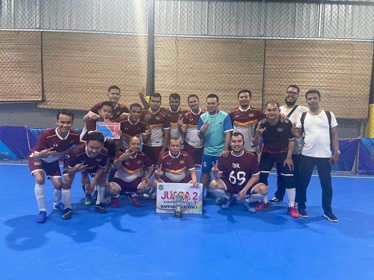 Bidang 2 United Raih Juara 2 TopScore Di Turnamen Bapenda Cup 2023