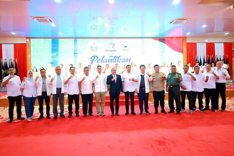 Kabir Bedi Dilantik Menjadi Ketua Akuatik Provinsi Sumatera Utara, Oleh ketua Umum PB Akuatik Indonesia