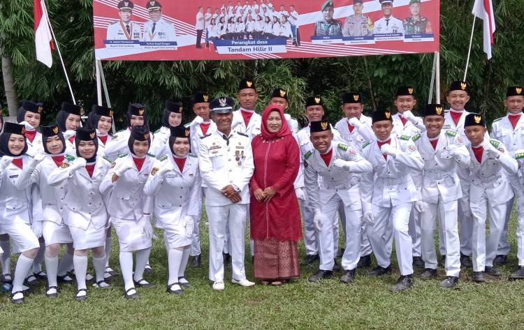 Gelar Upacara Bendera,Terus Melaju Untuk Indonesia Maju