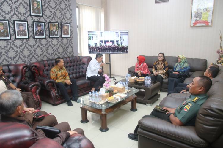 Wali Kota dan Kajari Pematang Siantar Sambut Kunker Jaksa Agung Muda Kejatisu