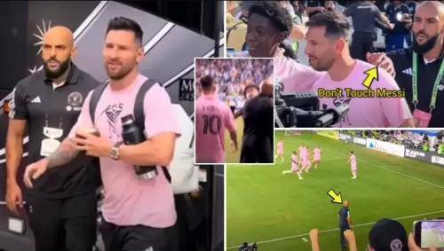 Aksi Bodyguard Lionel Messi di Inter Miami Tengah Viral  Perbincangan