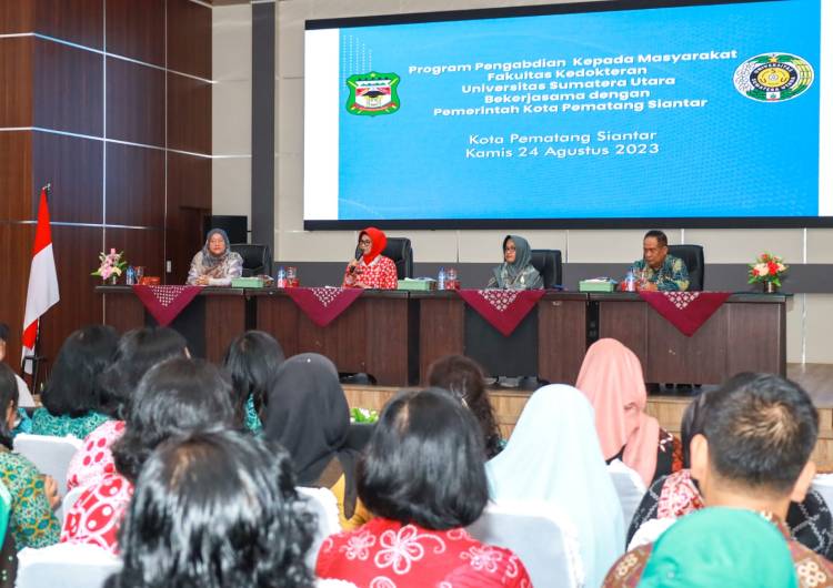 Fakultas Kedokteran USU Gelar PKM, Susanti Teringat Masa Lalu
