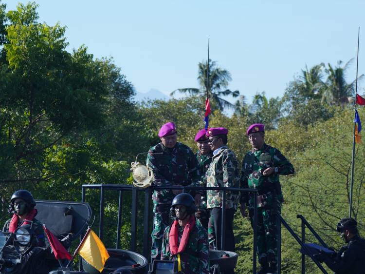 Prof. Mahfud MD  : Latgab TNI Dharma Yudha Menunjukkan Kemampuan Seluruh Prajurit TNI Siap Mempertahankan Kedaulatan NKRI