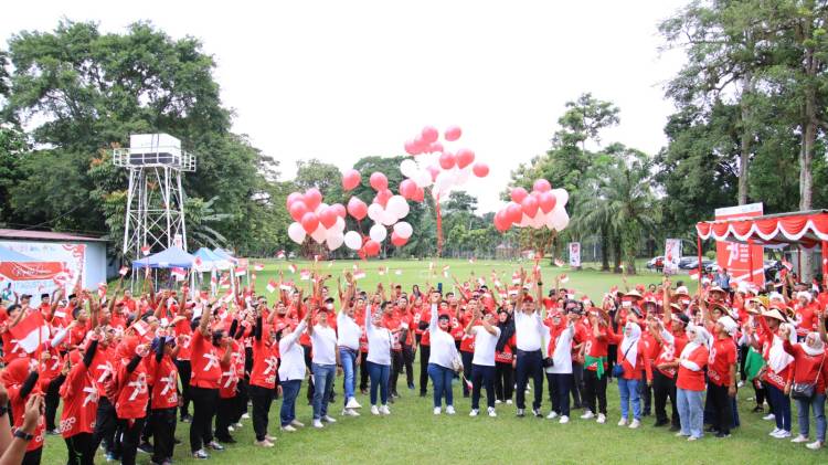 Perlombaan HUT RI ke 78 di PTPN2 Tanjung Morawa Bertabur Hadiah, Juara Pertama dapat Honda Beat Deluxe