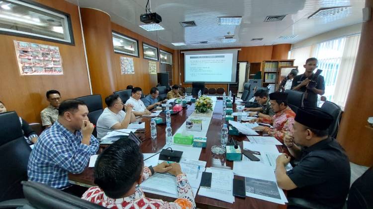 Komisi IV DPRD Medan Gelar RDP  Proyek Penyempitan Badan Jalan Sampali Pandau Hulu II