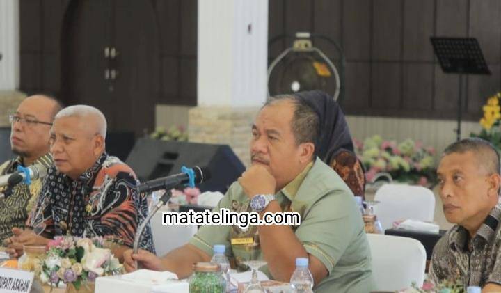 Rapat Koordinasi Pemerintah Bulan Agustus Digelar Di Pendopo Rumah Dinas Bupati Asahan