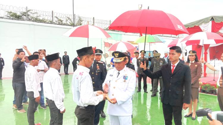 827 WBP Lapas Kelas II Tanjung Balai Dapat Remis, 10 Orang Langsung Bebas