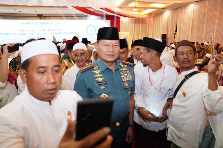 Panglima TNI Hadiri Muktamar Sufi Internasional