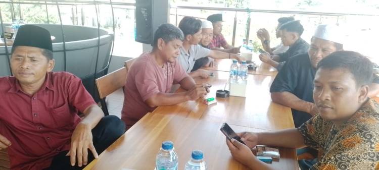 4 Calon Cakades Desa Tanjung Sialang Kecamatan Siabu Kabupaten Mandailing Natal Sepakat Pilkades Damai