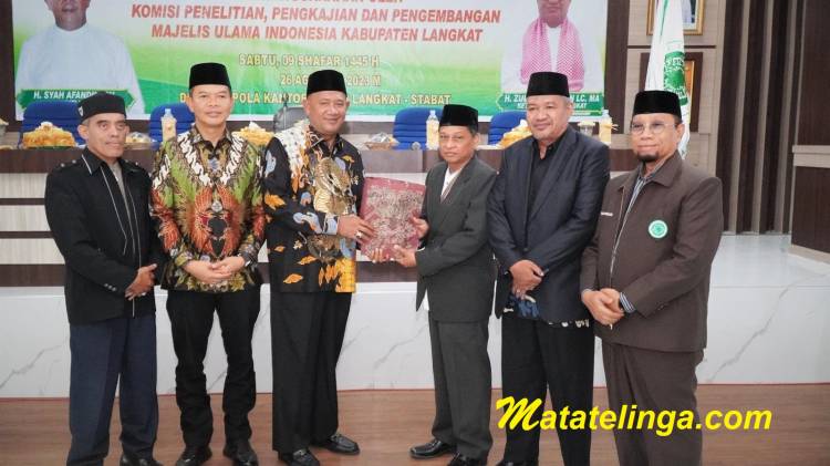 Dialog Publik MUI Langkat Dibuka Syah Afandin