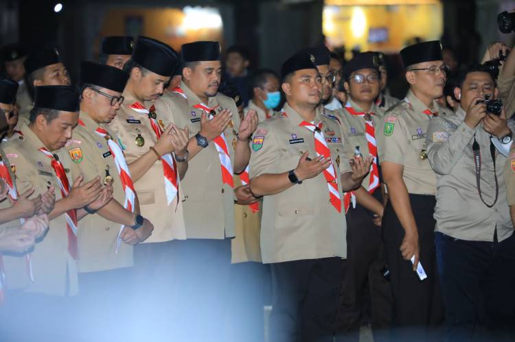 Terima Penghargaan Lencana Melati, Bobby Nasution Dedikasikan untuk Seluruh Aktivitas Gerakan Pramuka