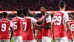 The Gunners Berhasil Meraih Trofi Perdana, Kalahkan Manchester City