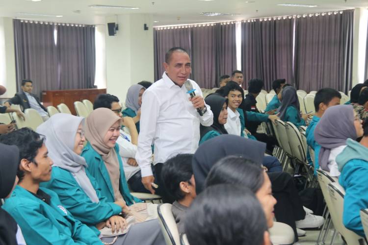 Edy Rahmayadi Ingatkan Mahasiswa Harus Visioner dan Berani