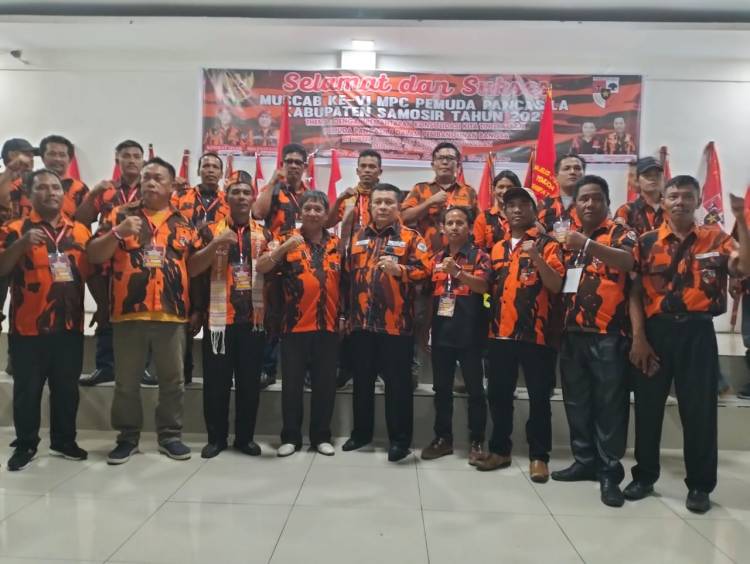 Pardamean Naibaho Terpilih Secara Aklamasi Menjadi Ketua MPC Pemuda Pancasila Kabupaten Samosir