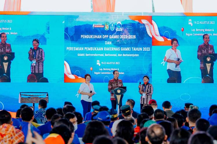 Presiden Harap GAMKI Jadi Lokomotif Pembangunan Bangsa