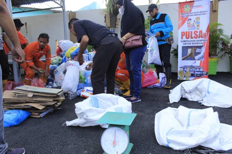 Ubah Sampah Menjadi Sedekah, Kecamatan Medan Deli Luncurkan Inovasi Pulsah