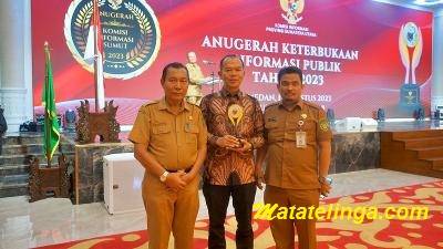 Langkat Dianugerahi "Kabupaten Informatif" Oleh Komisi Informasi Sumut