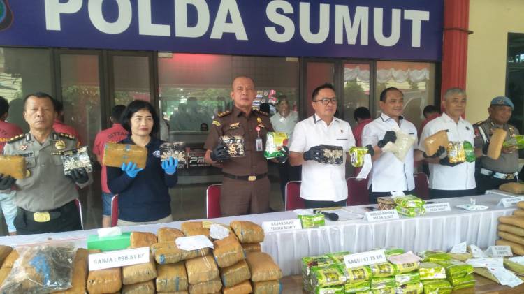 60 Hari 24 Tersangka Narkoba Ditangkap